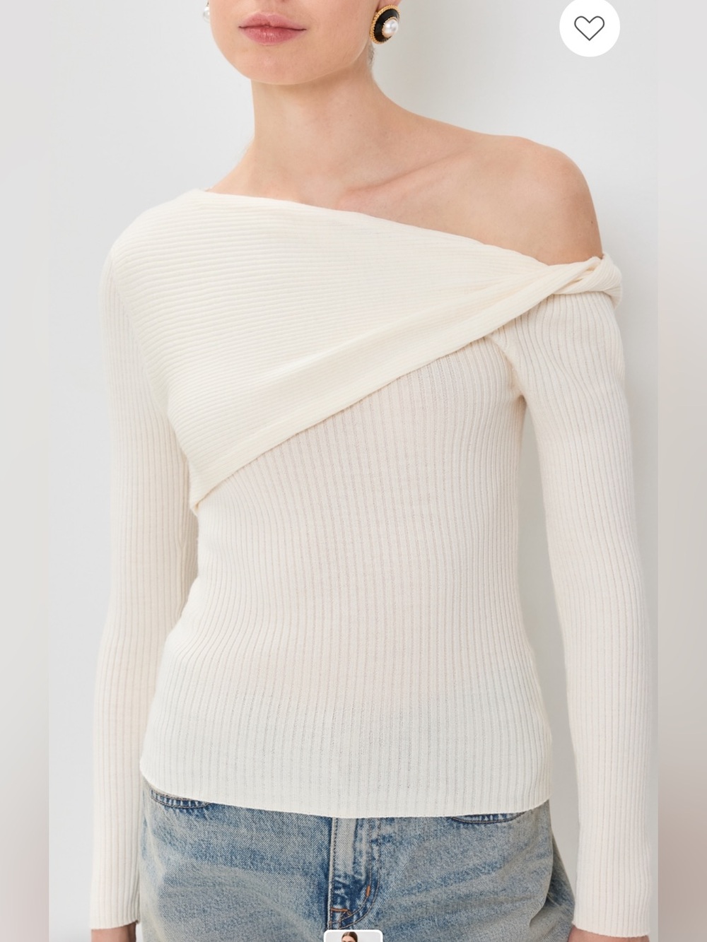 Reformation Lilou Regenerative Merino Sweater